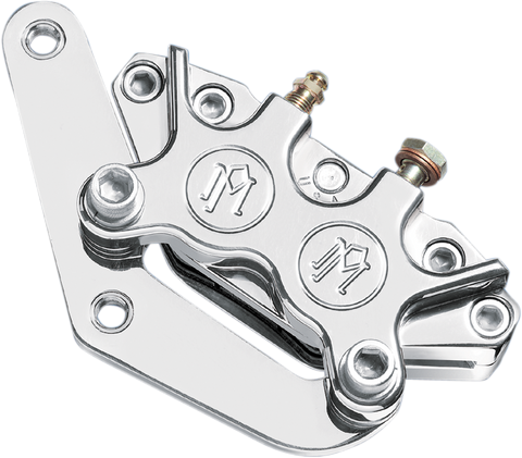 PERFORMANCE MACHINE (PM) Single Disc Caliper - Front - Chrome 84-99 1213-0017CH