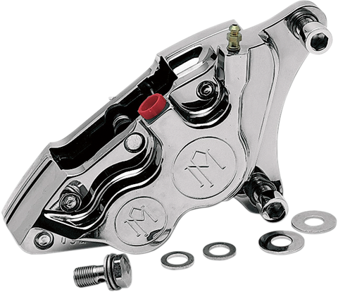 PERFORMANCE MACHINE (PM) Caliper - Front Right - Chrome - 84-99 Harley-Davidson 0053-2916CH