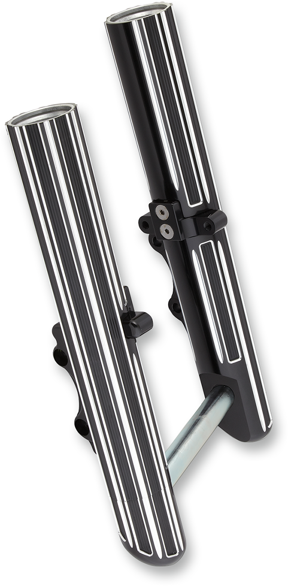 ARLEN NESS Hot Legs Fork Legs - Custom Single Disc - 10-Gauge - Black/Silver 40-523