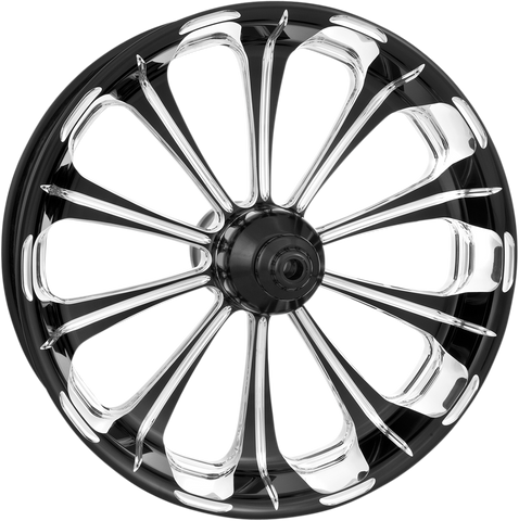 PERFORMANCE MACHINE (PM) Wheel - Revolution - Rear - Single Disc/with ABS - Platinum Cut* - 18x5.5 - '09+ FLT 12697814PRELBMP