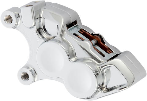 ARLEN NESS 4-Piston Caliper - Left - 11.8" - Chrome 02-220