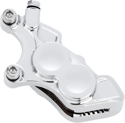 ARLEN NESS 4-Piston Caliper - Front Right - 11.8" - Chrome 02-222