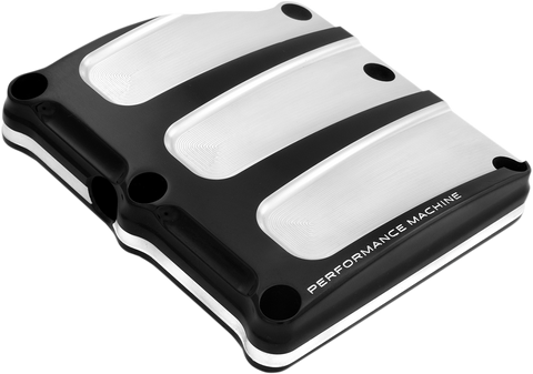 PERFORMANCE MACHINE (PM) Transmission Cover - Contrast Cut* - Scallop 0203-2018-BM