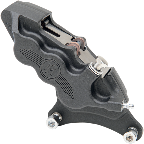 PERFORMANCE MACHINE (PM) 6 Piston Caliper - 11.5" - Right - Black Ops 0051-2910-SMB