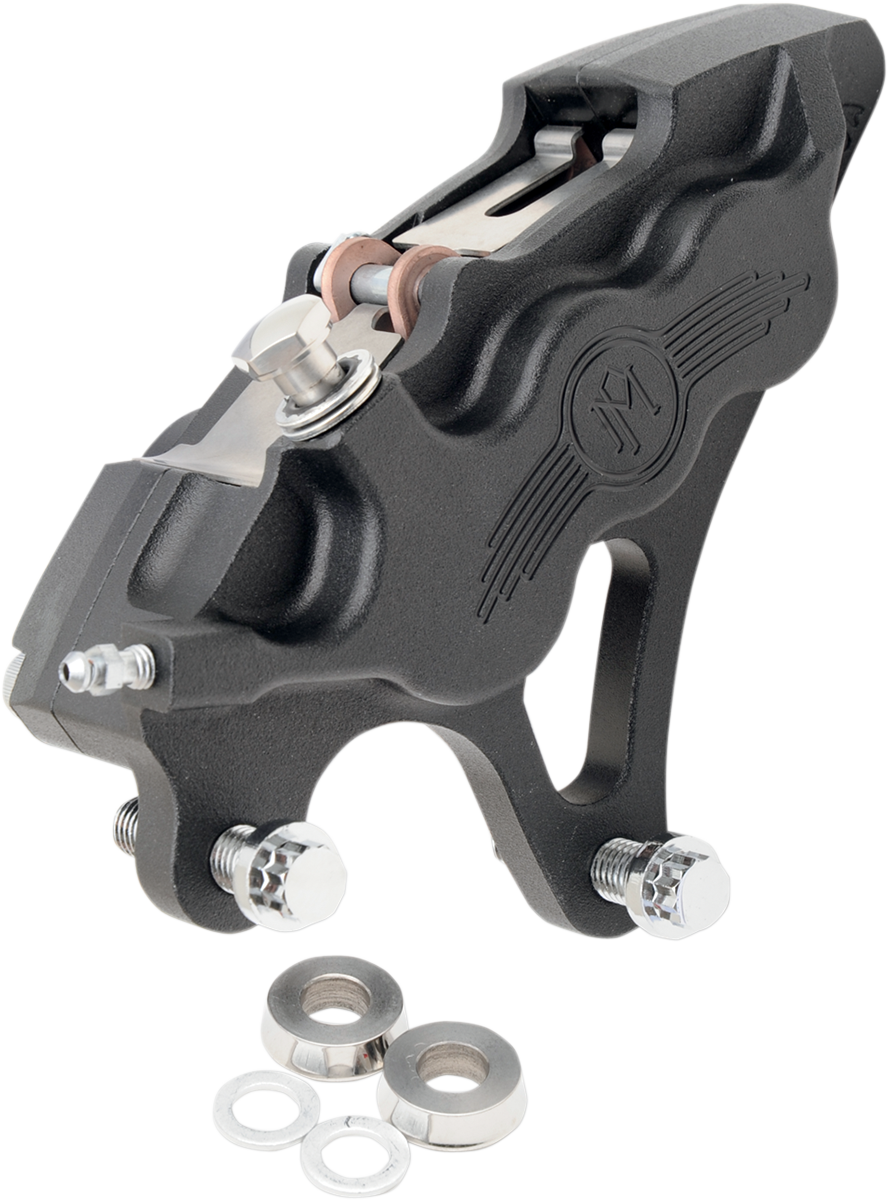 PERFORMANCE MACHINE (PM) 6 Piston Caliper - 13" - Left - Black Ops 0051-2917-SMB