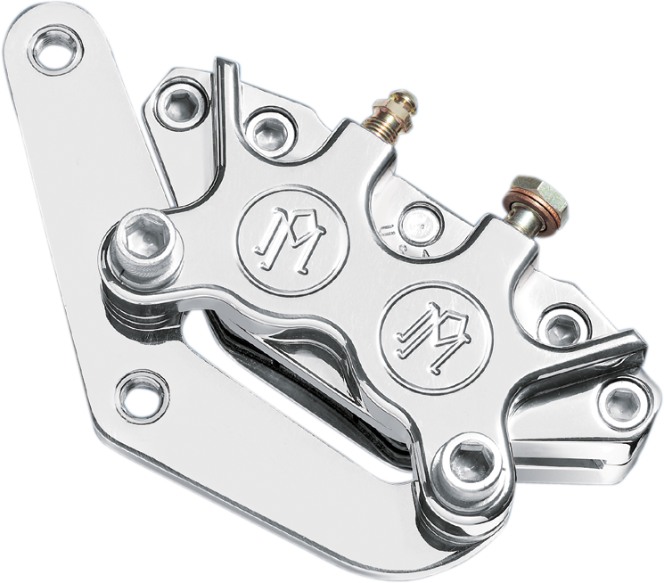 PERFORMANCE MACHINE (PM) Dual Disc Caliper - Front - Chrome - 84-99 1213-0018CH