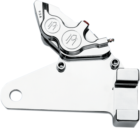 PERFORMANCE MACHINE (PM) Caliper - Rear - Chrome - 84-99 FLH 1277-0073-CH