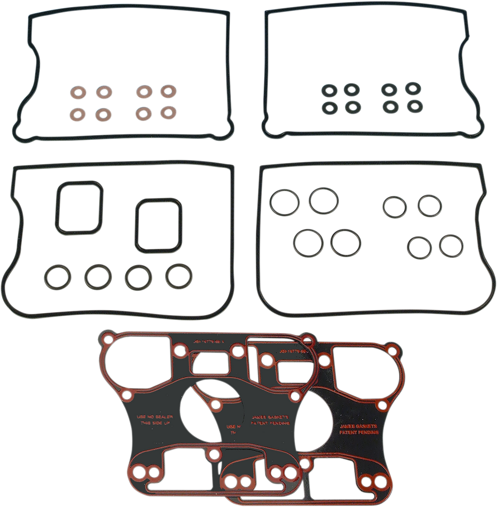 JAMES GASKET Rocker Box Rubber Gasket - Big Twin JGI-17038-90