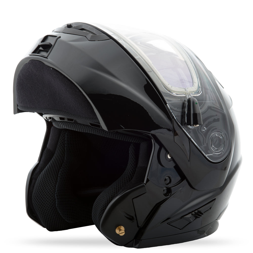 Gm 64s Modular Helmet Carbide W/Electric Shield Black Xs