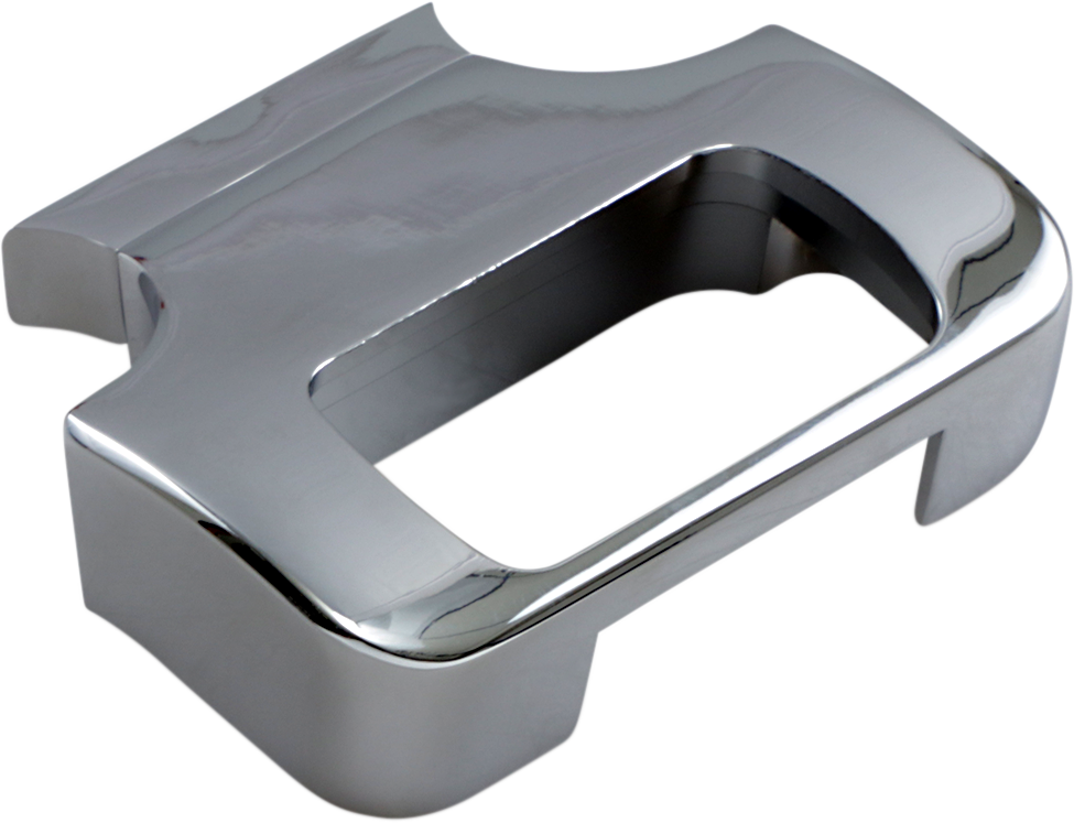 LA CHOPPERS T-Bar Gauge Mount - Chrome - For 1.50" Diameter Bars LA-7391-02