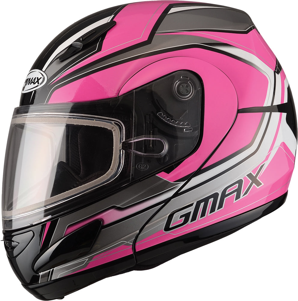 Gm 44s Modular Helmet Glacier Pink/Silver/White L
