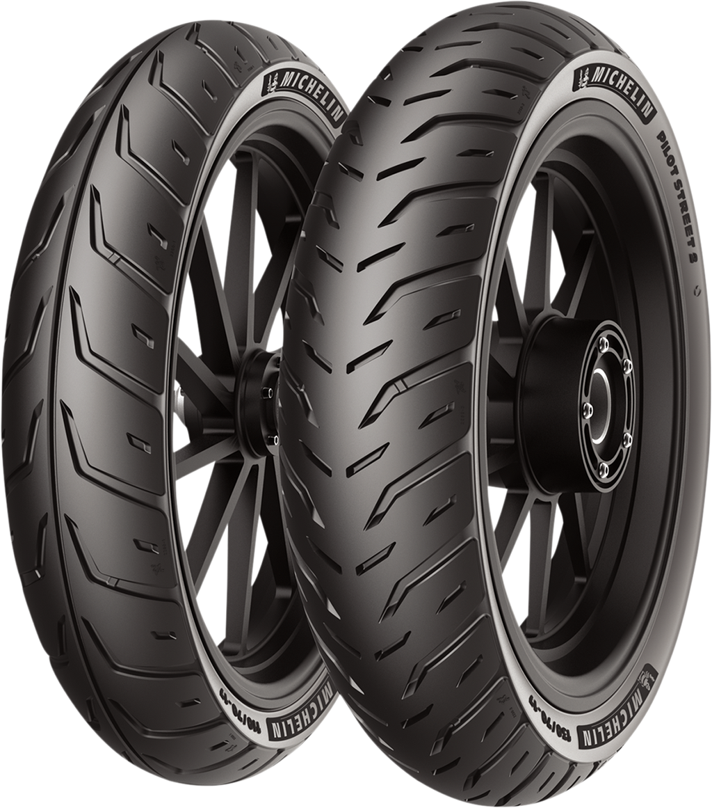 MICHELIN Tire - Pilot? Street 2 - Front/Rear - 90/80-17 - 46S 03022