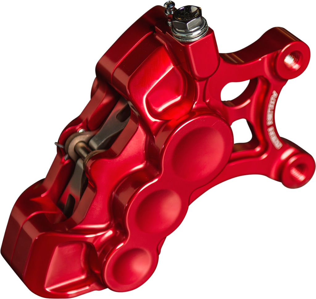 ARLEN NESS 6-Piston Caliper - 11.8" - Red 02-226