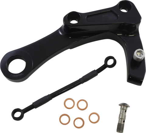 ARLEN NESS Rear Bracket Caliper - Softail 300-020