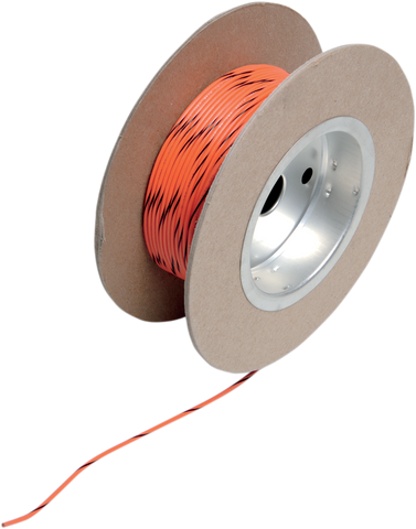 NAMZ 100' Wire Spool - 18 Gauge - Orange/Black NWR-30-100