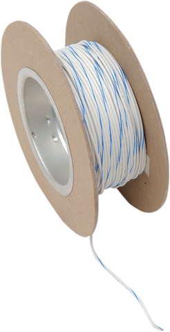 NAMZ 100' Wire Spool - 18 Gauge - White/Blue NWR-96-100