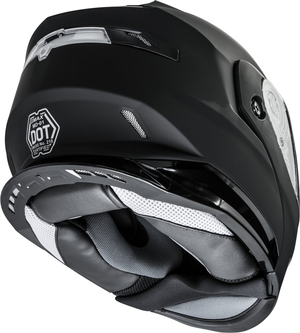 Md 01s Modular Snow Helmet Matte Black Xl