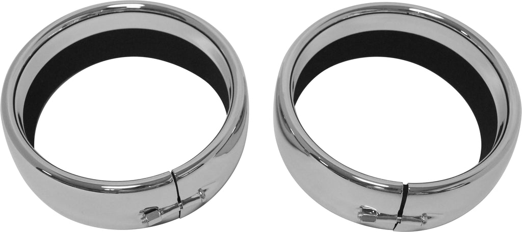 Passing Lamp Trim Rings Chrome