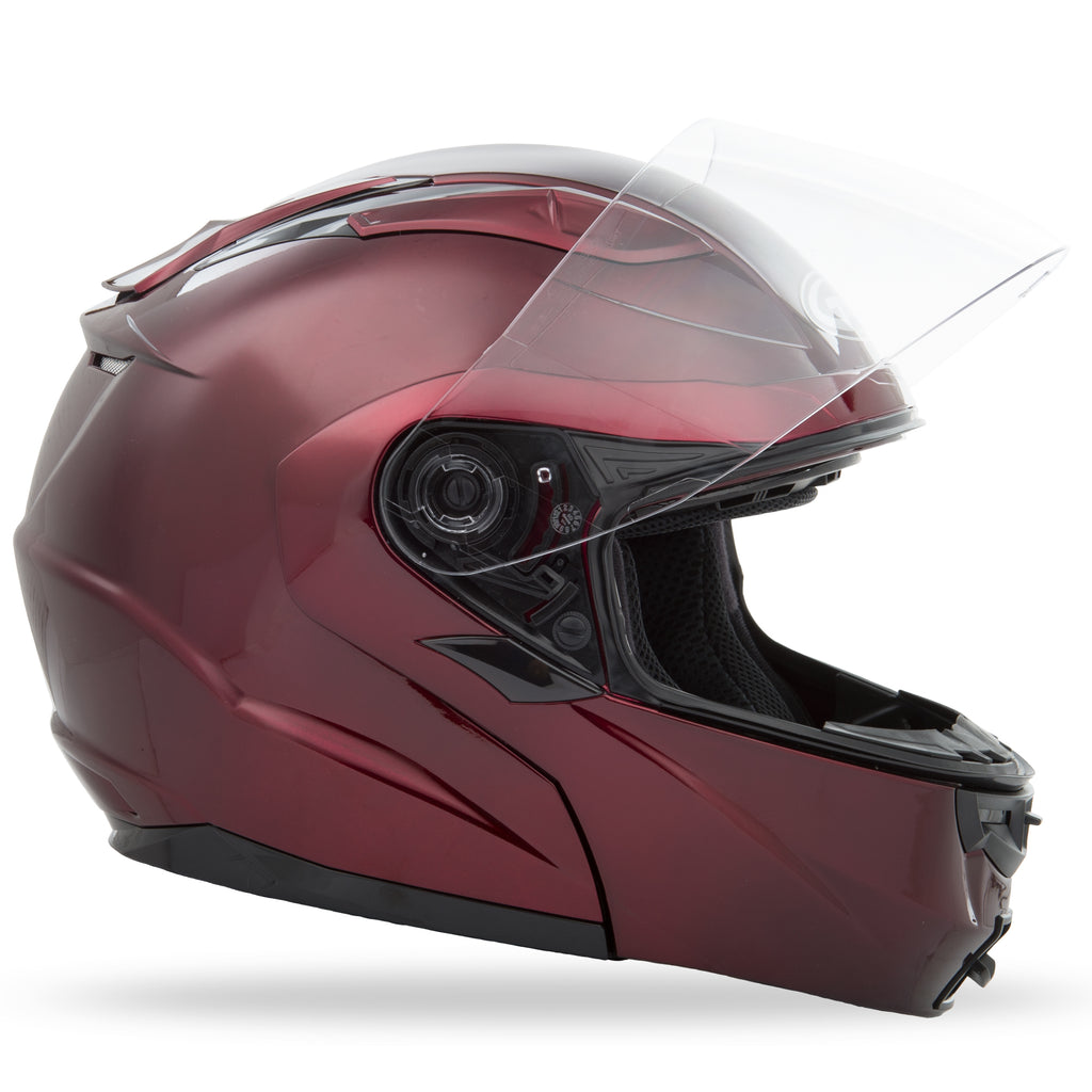 Gm 64 Modular Helmet Wine Red M