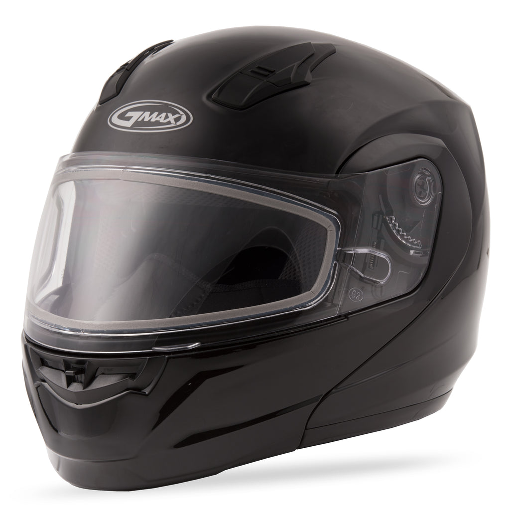 Md 04s Modular Snow Helmet Black Lg