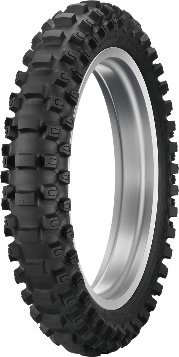 DUNLOP Tire - Geomax? MX33* - Rear - 120/90-18 - 65M 45234117