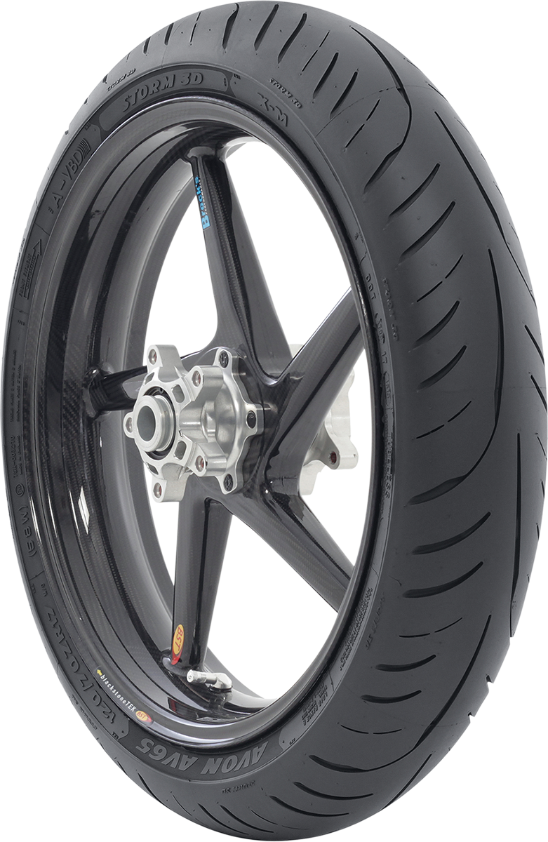 AVON Tire - Storm 3D X-M - Front - 120/70R18 - (59W) 4210015