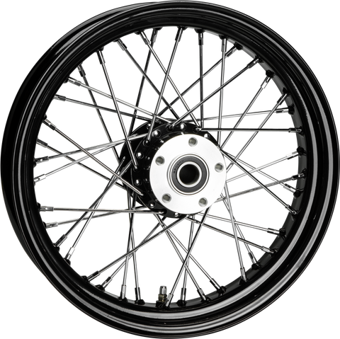 Rr 40 Spk Black 16x3.5 Bt/Xl Hub 3/4" Axl 00 Ltr