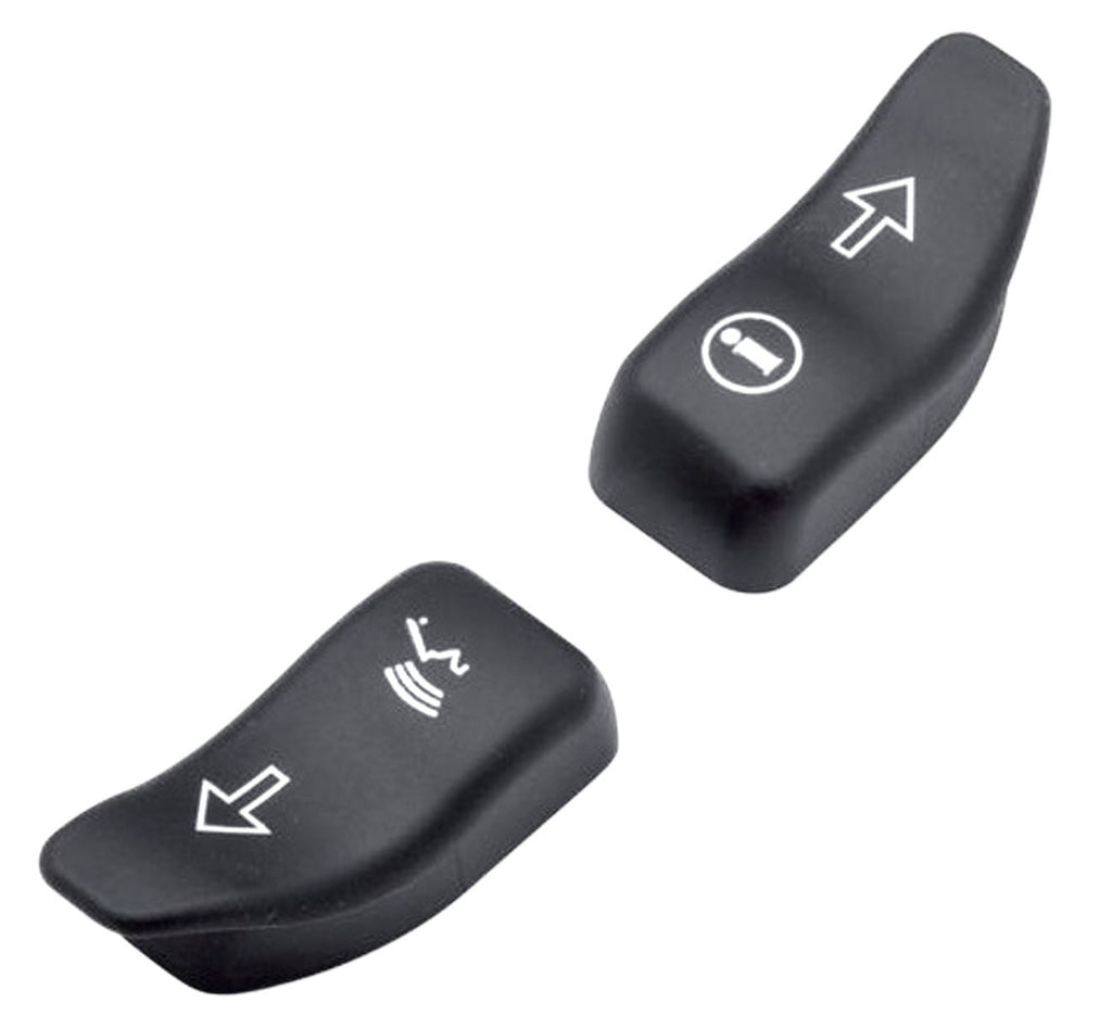 Turn Signal Extention Cap Blk `16 Up Flht Fltr Triglide Flhx