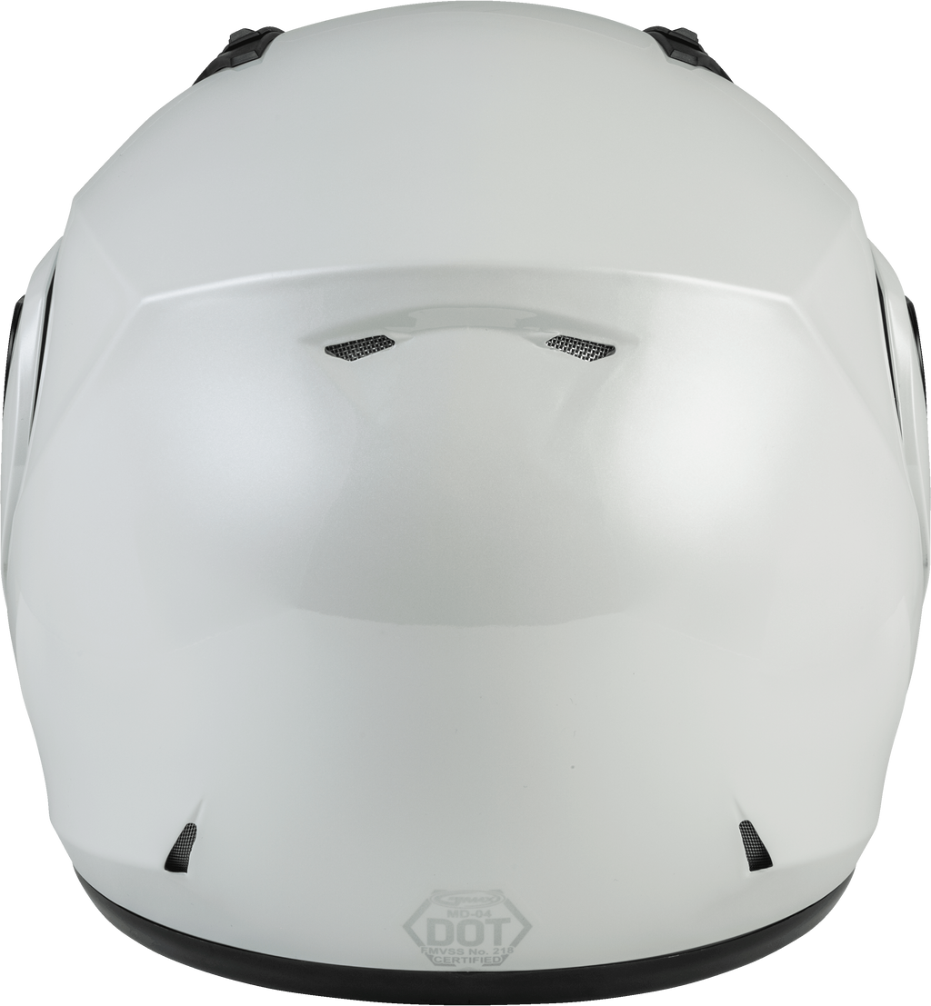 Md 04 Modular Helmet Pearl White Lg