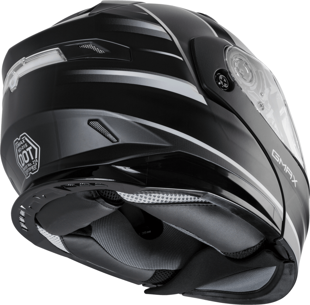 Md 01s Modular Snow Helmet Descendant Matte Blk/White Md