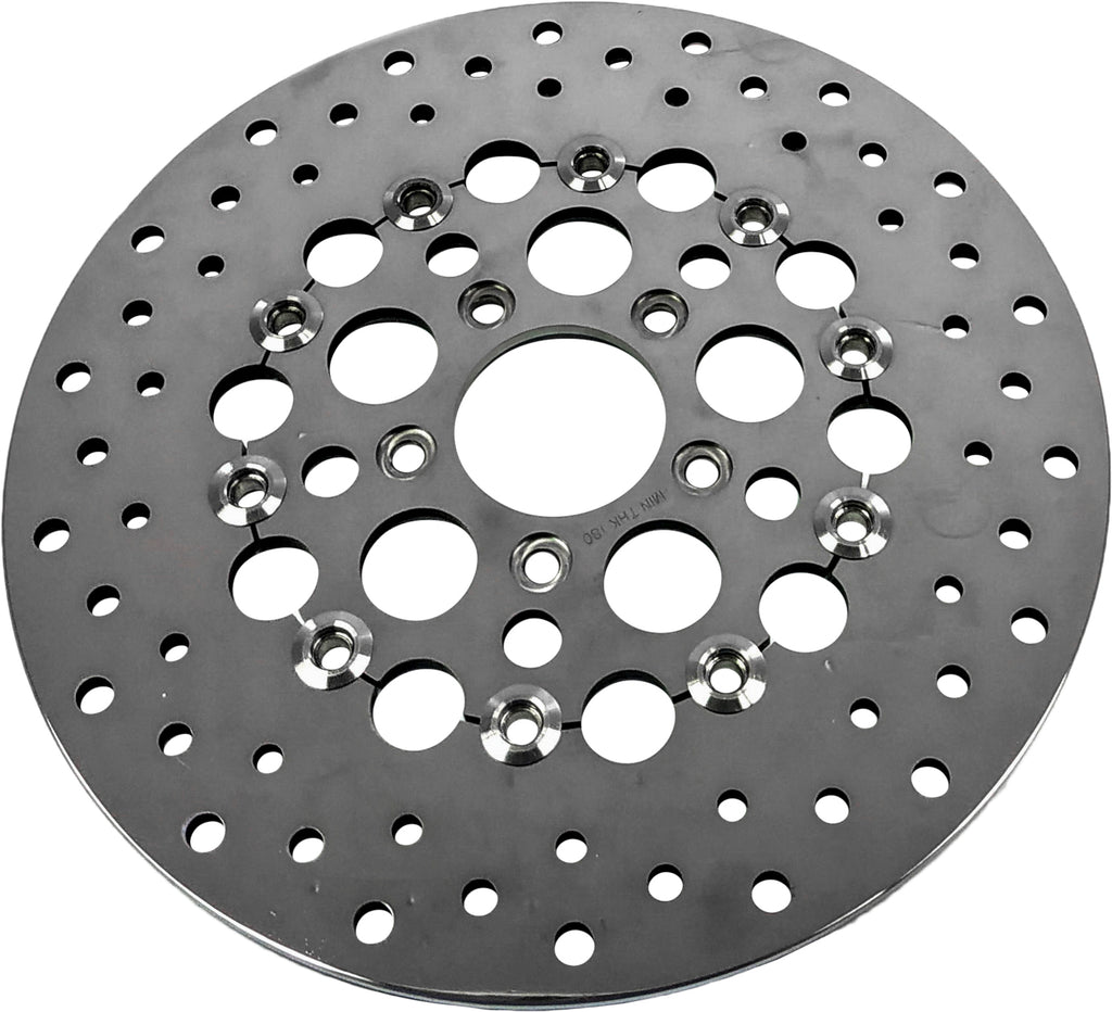 Floating Brake Rotor 11.5" Rea Ss Polished 2.22" Id 00 07