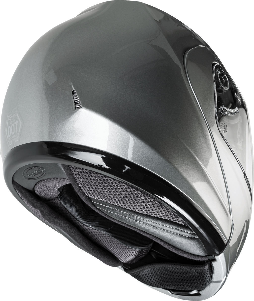 Md 04 Modular Helmet Metallic Silver Lg