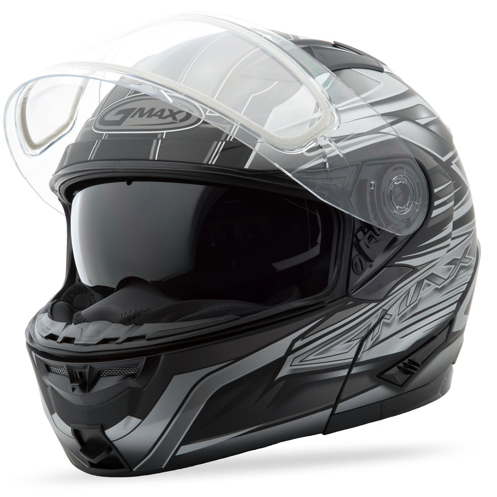 Gm 64s Modular Carbide Snow Helmet Matte Blk/Dark Sil Sm