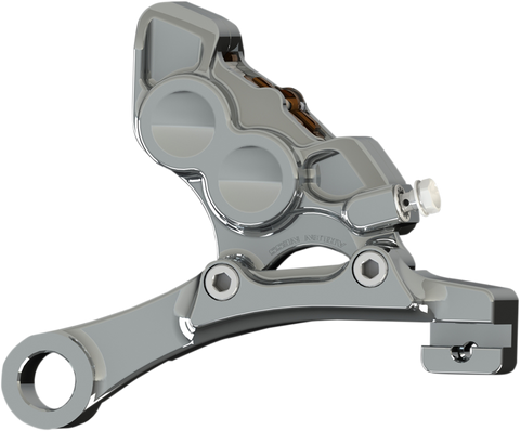 ARLEN NESS 4-Piston Caliper - Rear - 11.8" - Chrome 02-304