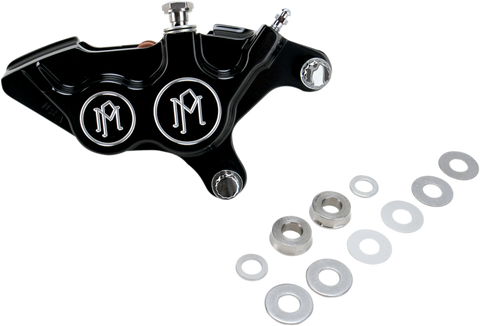 PERFORMANCE MACHINE (PM) 4-Piston Caliper - Front Right - Contrast Cut* - 11.5" 0053-2920-BM