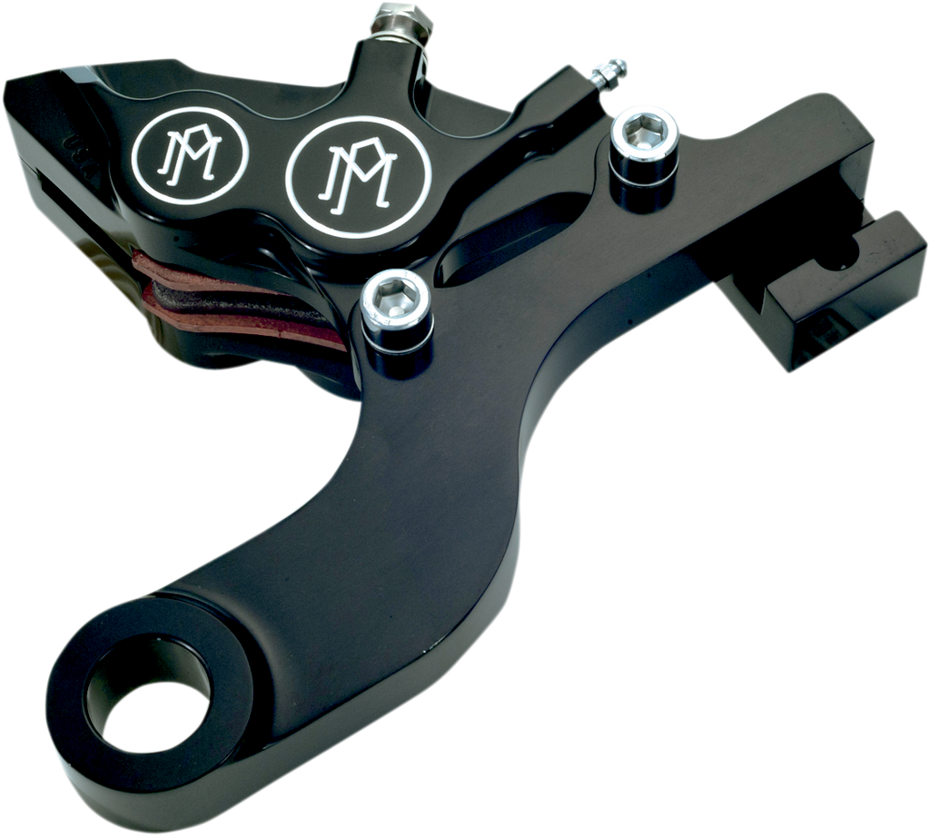 PERFORMANCE MACHINE (PM) 4-Piston Caliper - Rear - Contrast Cut* - 08-16 FL 1257-0081-A-BM