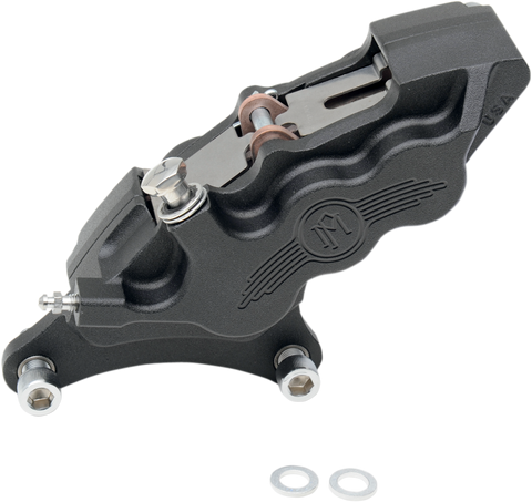 PERFORMANCE MACHINE (PM) 6 Piston Caliper - 11.5" - Left - Black Ops 0051-2909-SMB