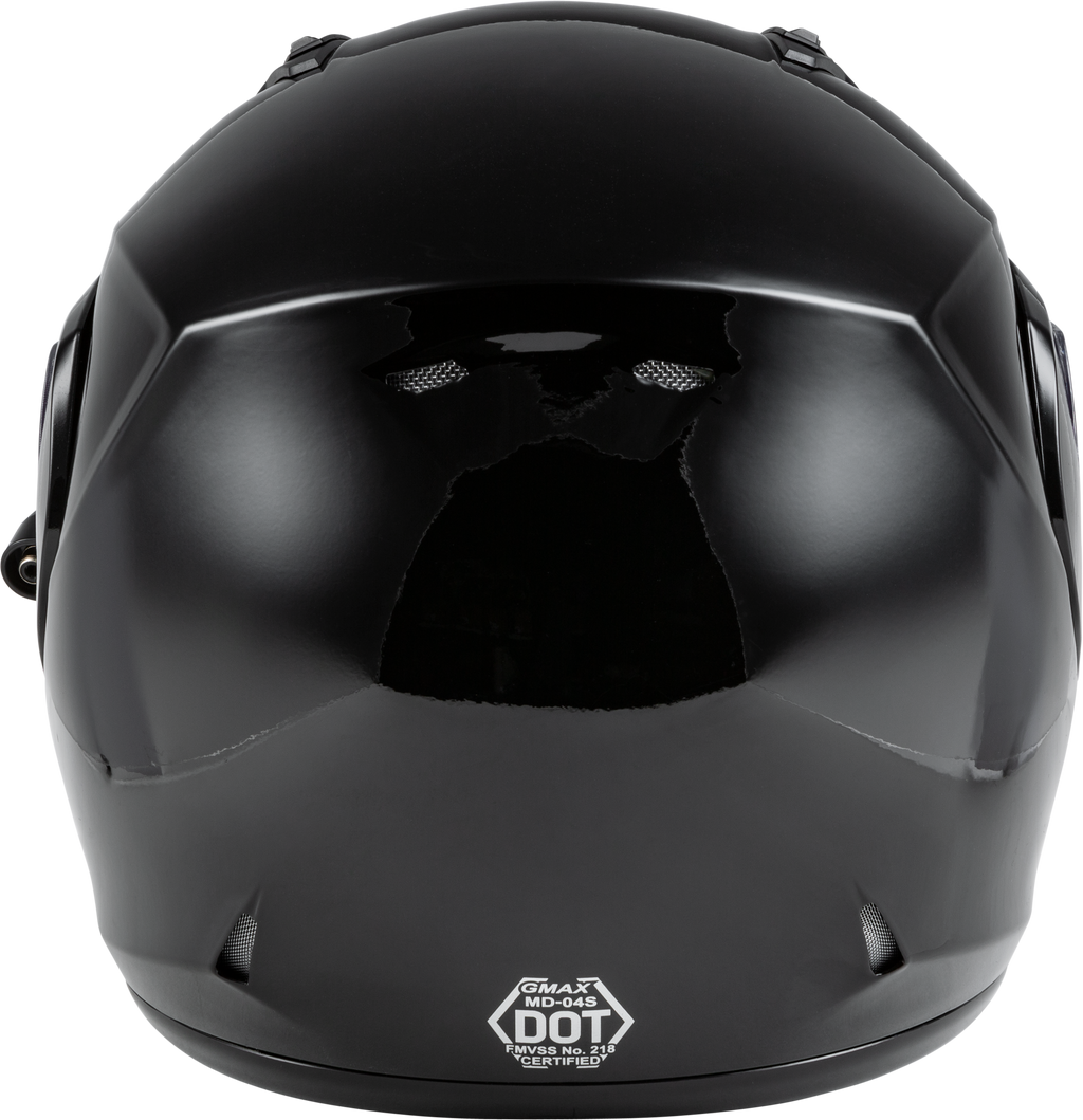 Md 04s Modular Snow Helmet W/Electric Shield Black 3x