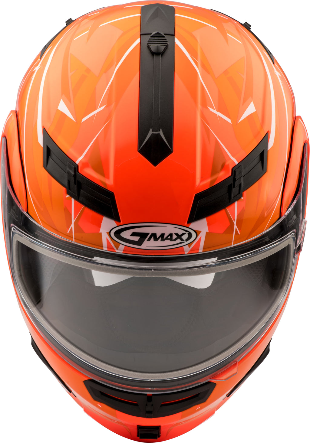 Gm 54s Modular Scribe Snow Helmet Hi Vis Orange 2x