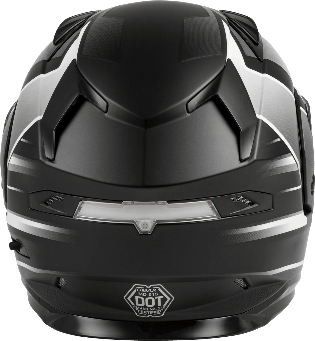 Md 01s Modular Snow Helmet Descendant Matte Blk/White Md