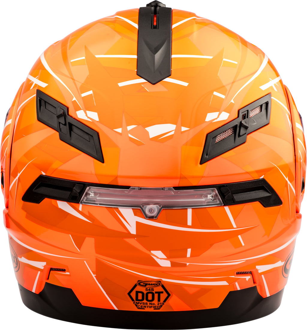 Gm 54s Modular Scribe Snow Helmet Hi Vis Orange 2x