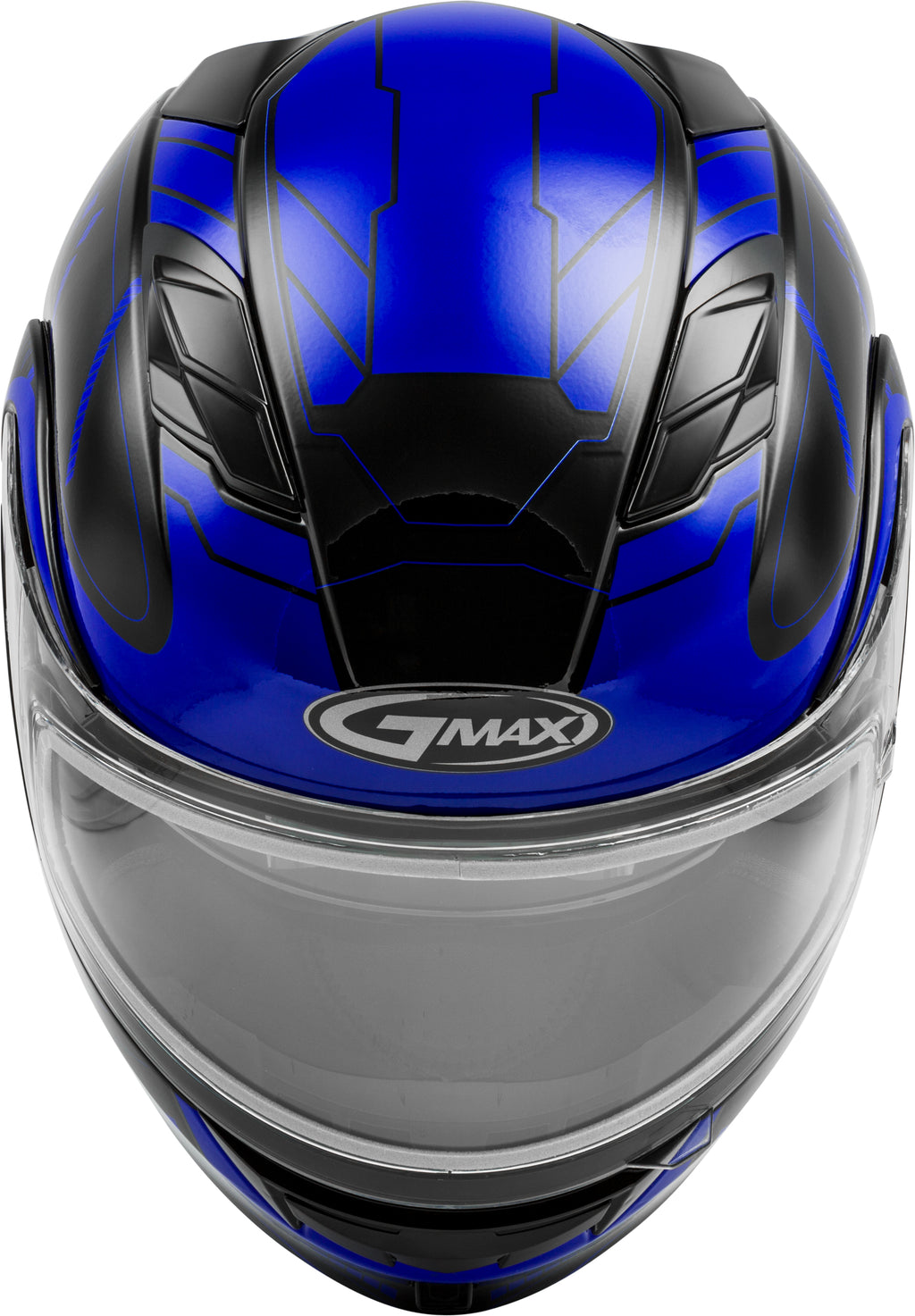 Md 01s Modular Wired Snow Helmet Black/Blue Xs