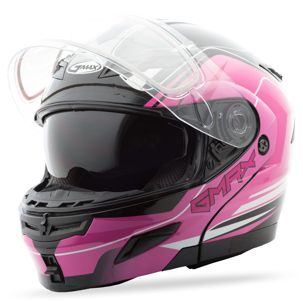 Gm 54s Modular Terrain Snow Helmet Black/Pink Xs