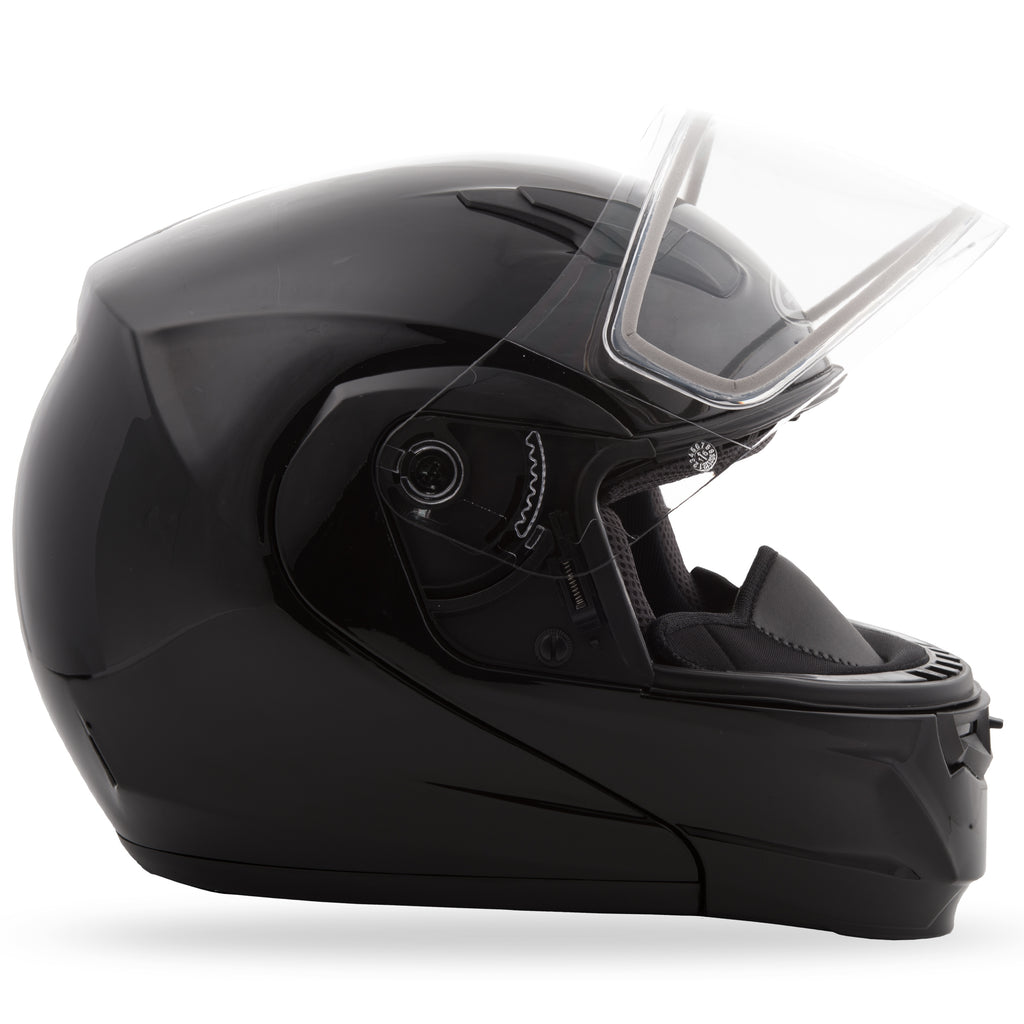 Md 04s Modular Snow Helmet Black Lg