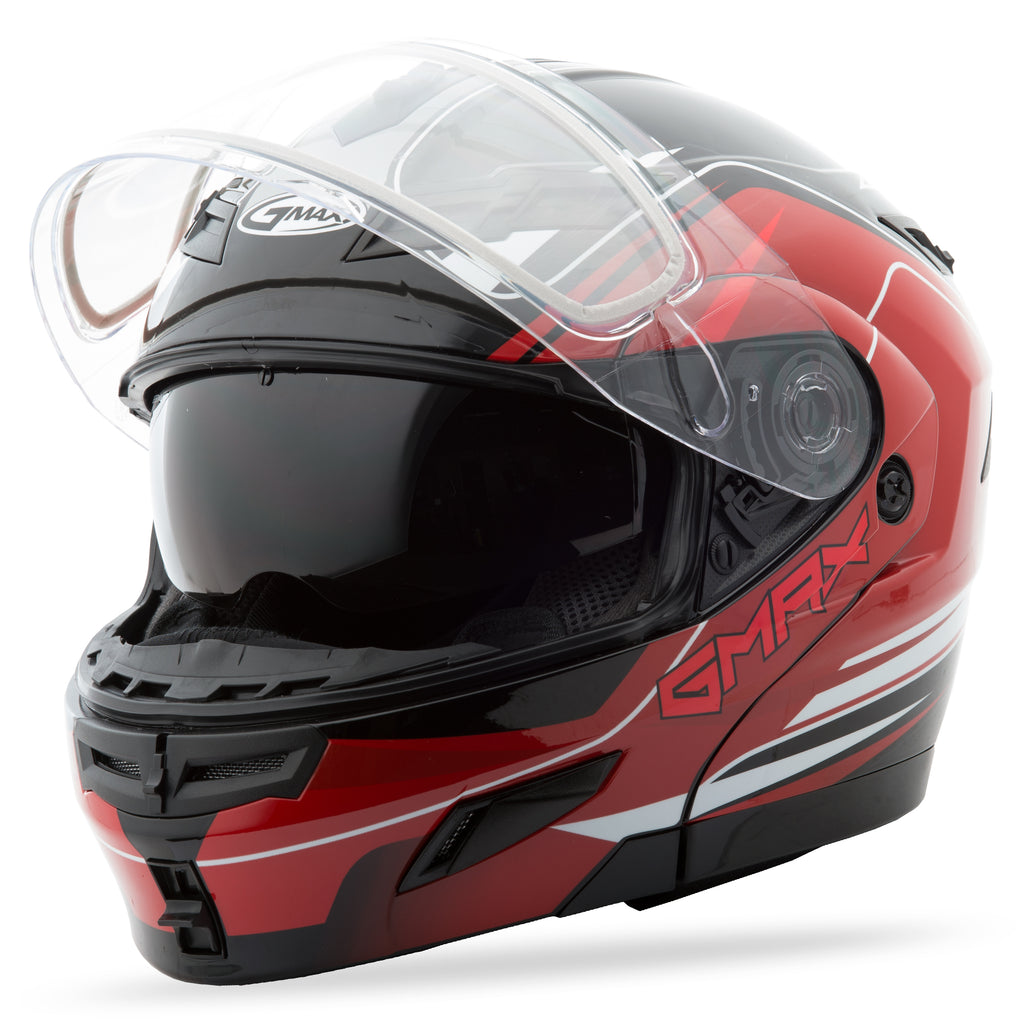 Gm 54s Modular Helmet Terrain Black/Red X