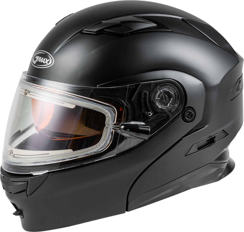 Md 01s Modular Snow Helmet W/Electric Shield Matte Blk 3x